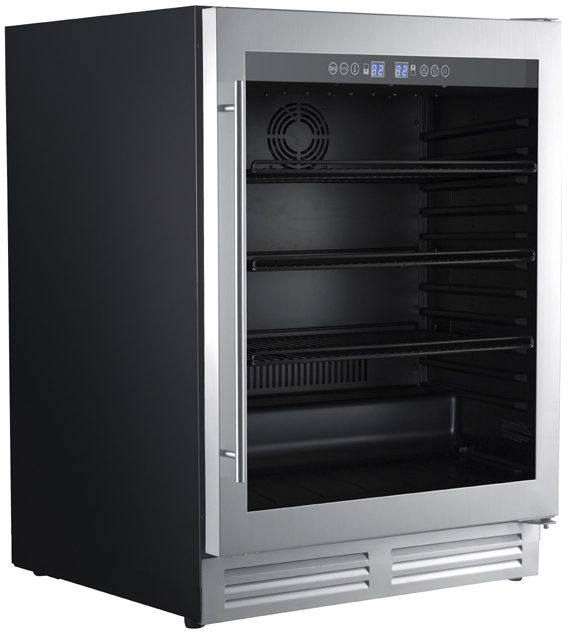 Flessenkoelkast IOMABE IOB150SS / onderbouw / inox
