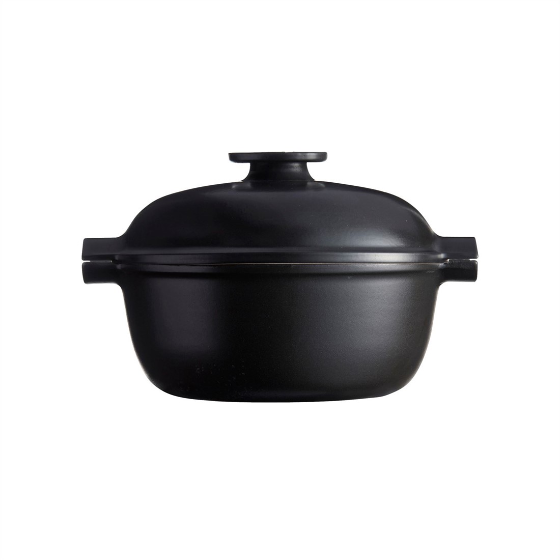 Ronde Cocotte EMILE HENRY 20.EH776640 Delight Zwart 4L 27cm