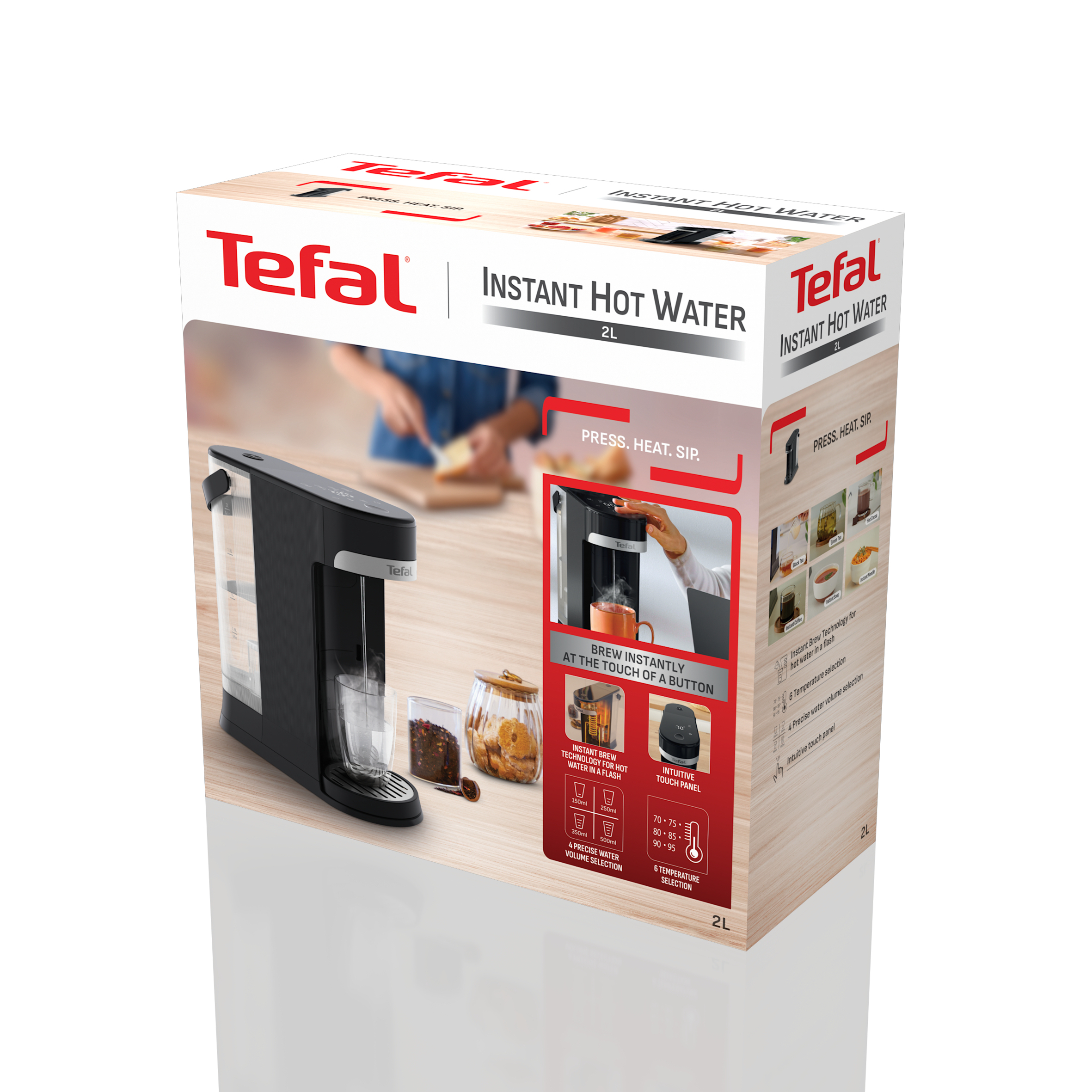 Tefal Instant Hot Water Heetwaterdispenser BR3508E0