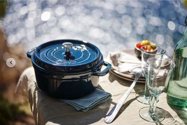 Staub cocotte rond 28 cm la mer 1102837