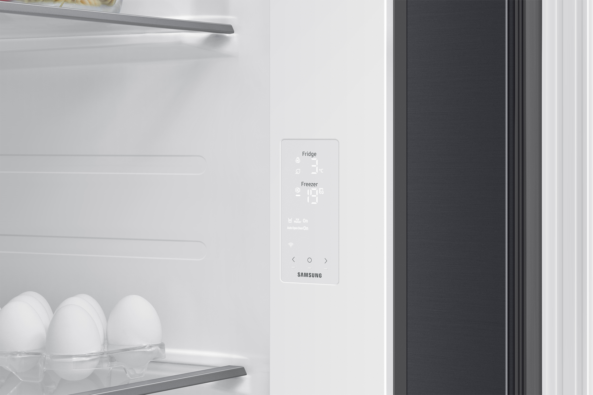 Samsung side by side RS80F66KBFEF