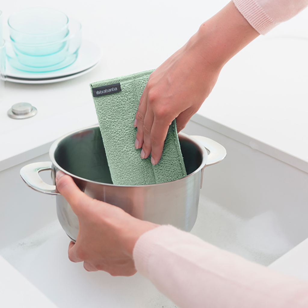 Schoonmaakdoekjes BRABANTIA 215827 Sinkside microvezel 3/st