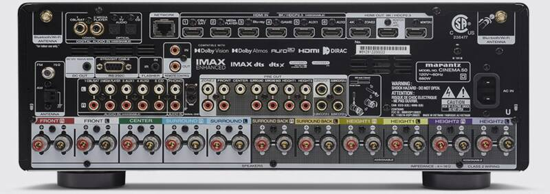 AV Receiver MARANTZ CINEMA50 zilver