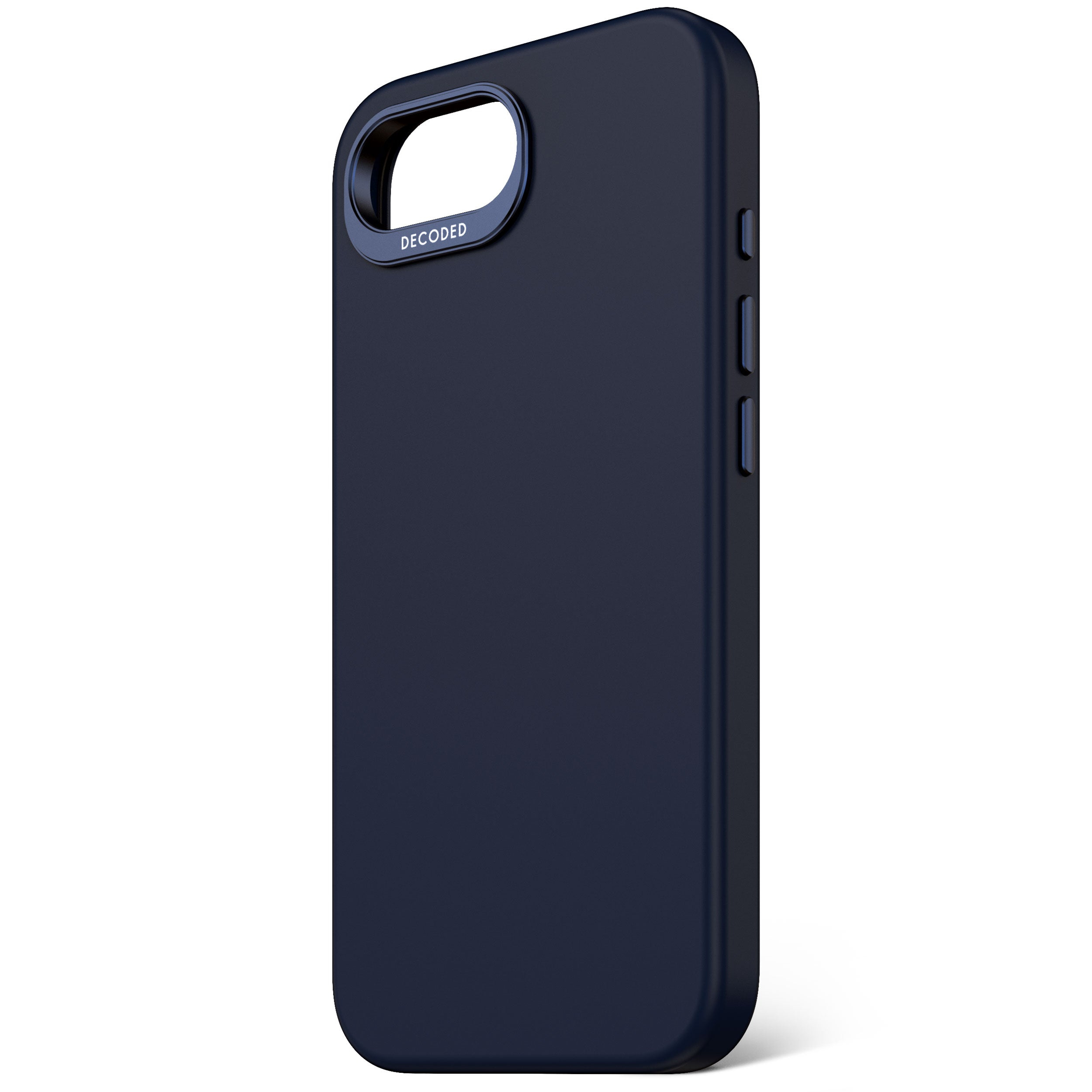 Decoded Silicone Backcover Apple iPhone 16e/17e Navy