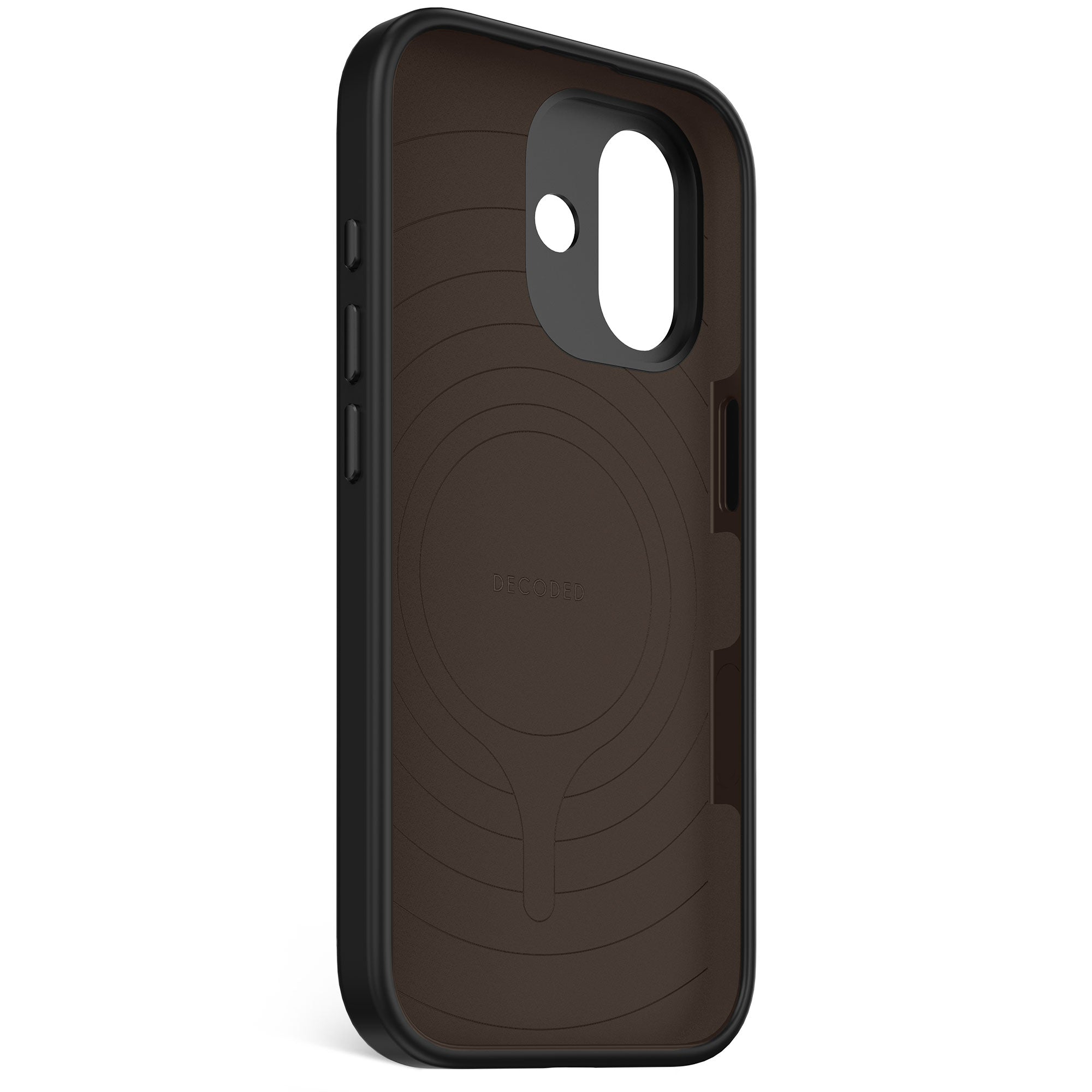 Decoded Silicone Backcover Apple iPhone 17 Phantom Black