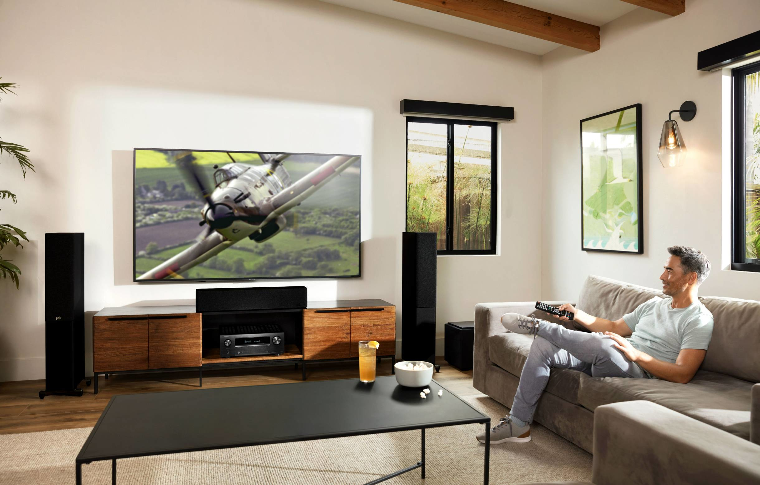 AV Receiver DENON AVR-X2800H zwart