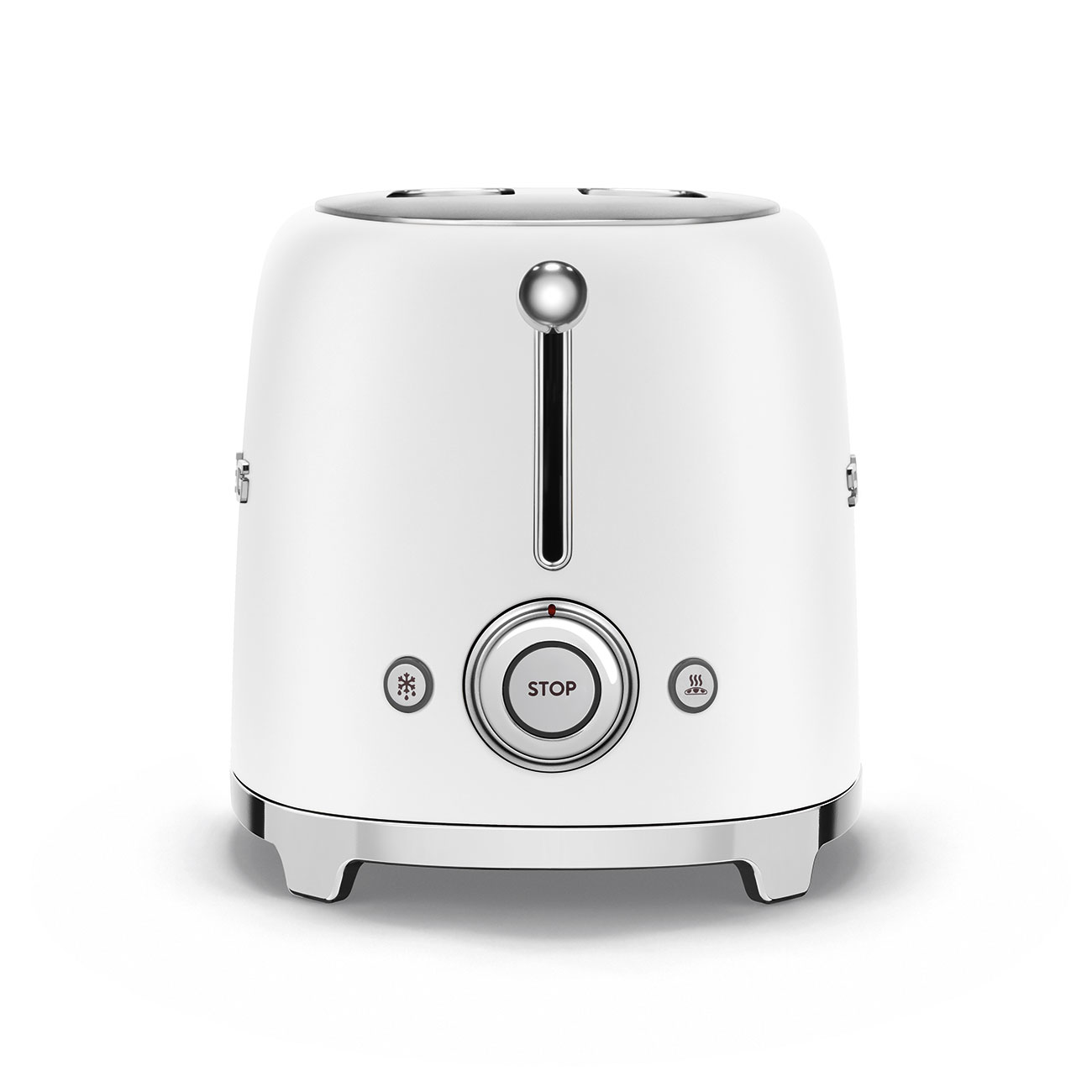 Smeg grille-pain blanc mat TSF01WHMEU