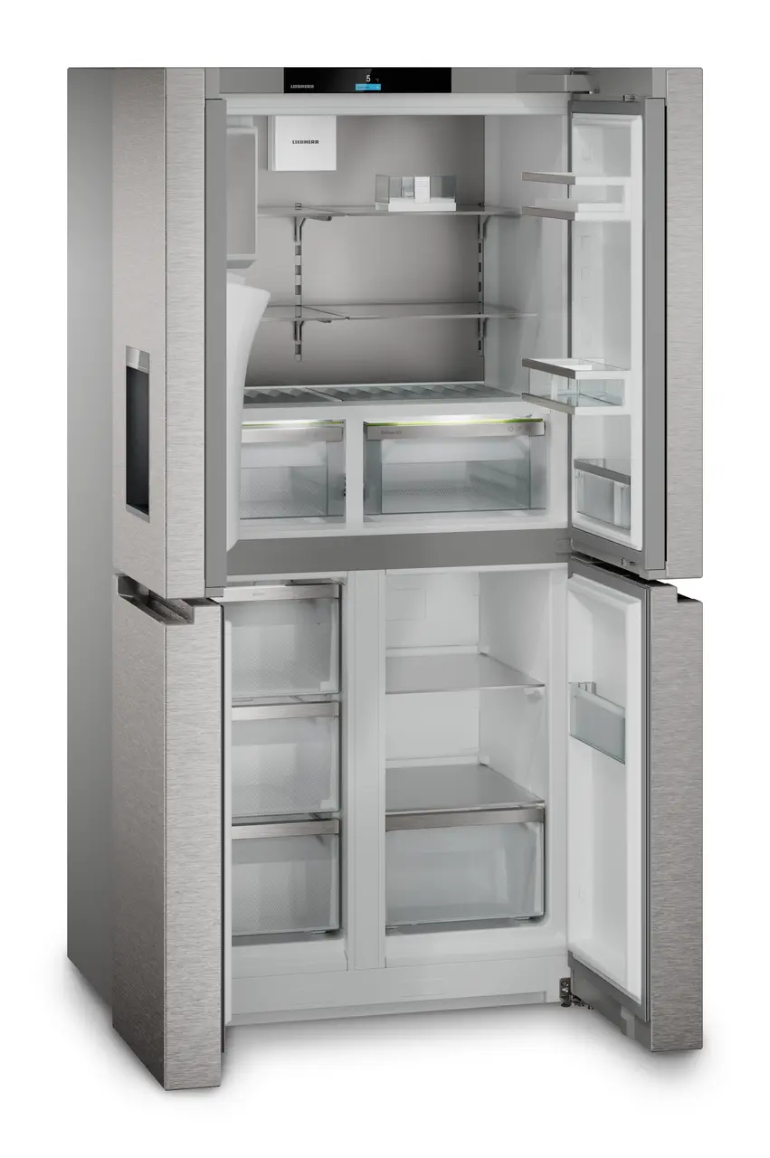 Liebherr MBsddi 9028 Plus BioFresh NoFrost amerikaanse koelkast Vrijstaand 545 l Zilver