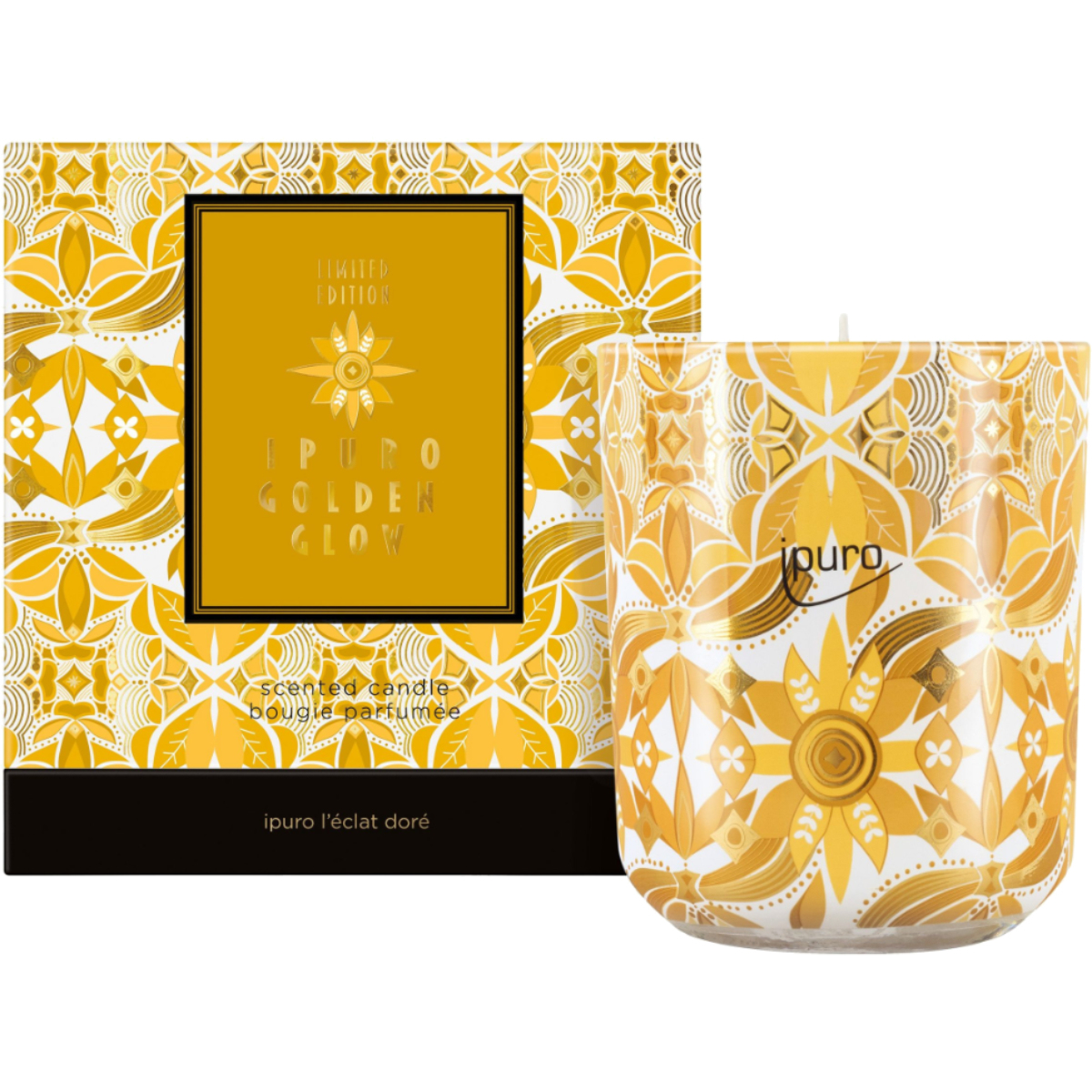 Geurkaars IPURO 26IPU2137 Special Edition Golden Glow 270g