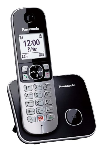 Telefoon PANASONIC DECT KX-TG6851NLB MONO Black