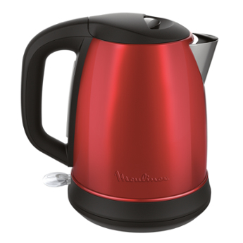 Moulinex BY550510 bouilloire 1,7 L 2400 W Noir, Rouge