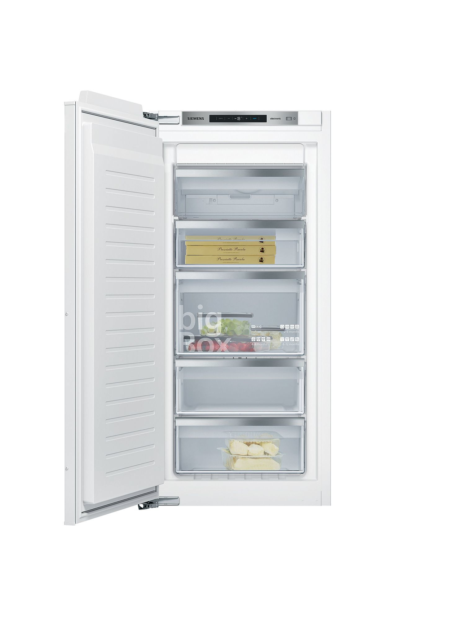 Siemens iQ500 GI41NACE0 congélateur Congélateur vertical Intégré 130 L E Blanc