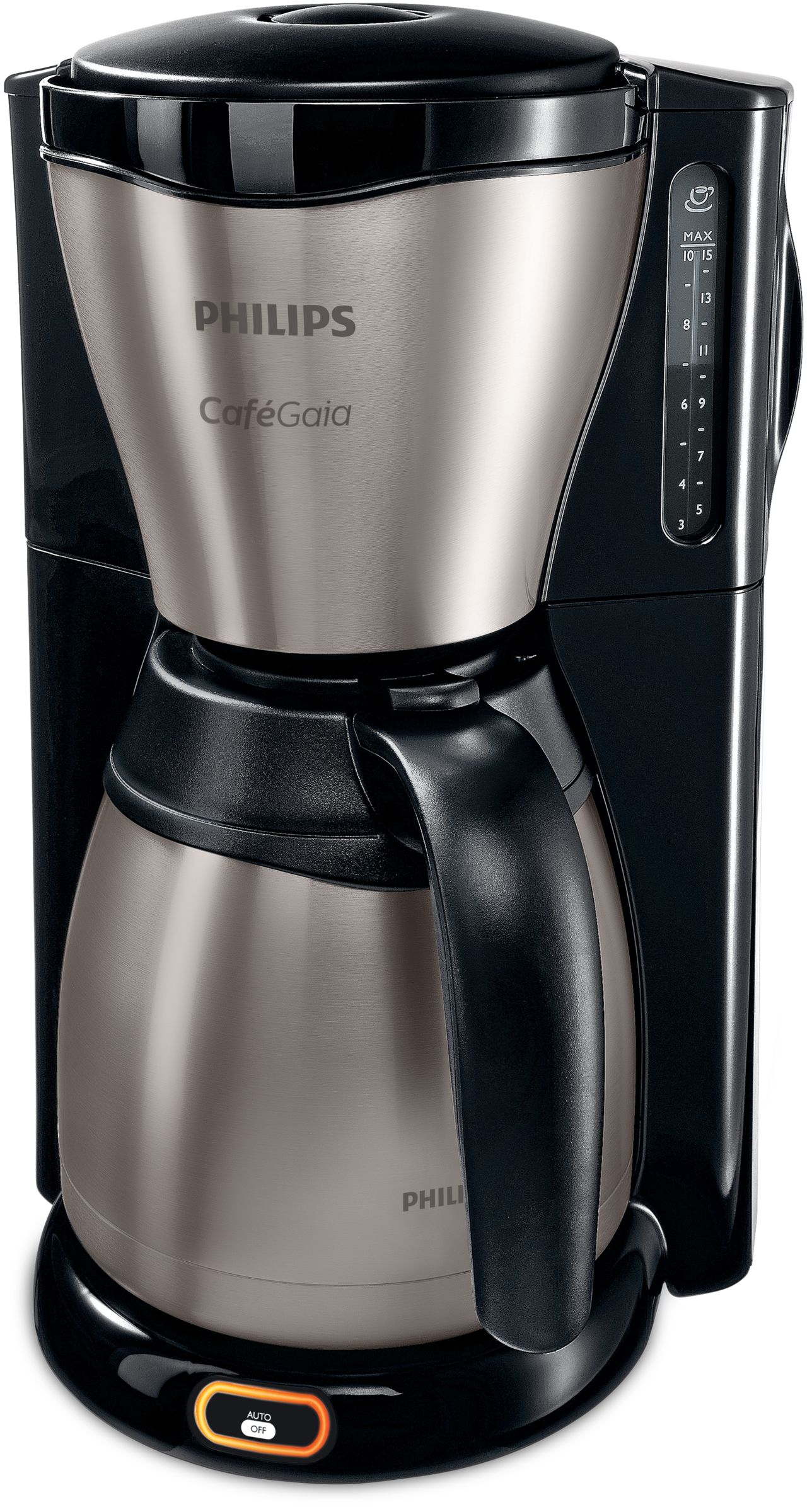 Koffiezetapparaat PHILIPS HD7548/20 Thermos zwart metaal