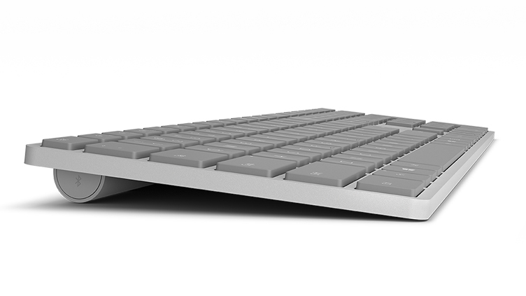 Microsoft 3YJ-00006 toetsenbord voor mobiel apparaat Belgisch Bluetooth Grijs