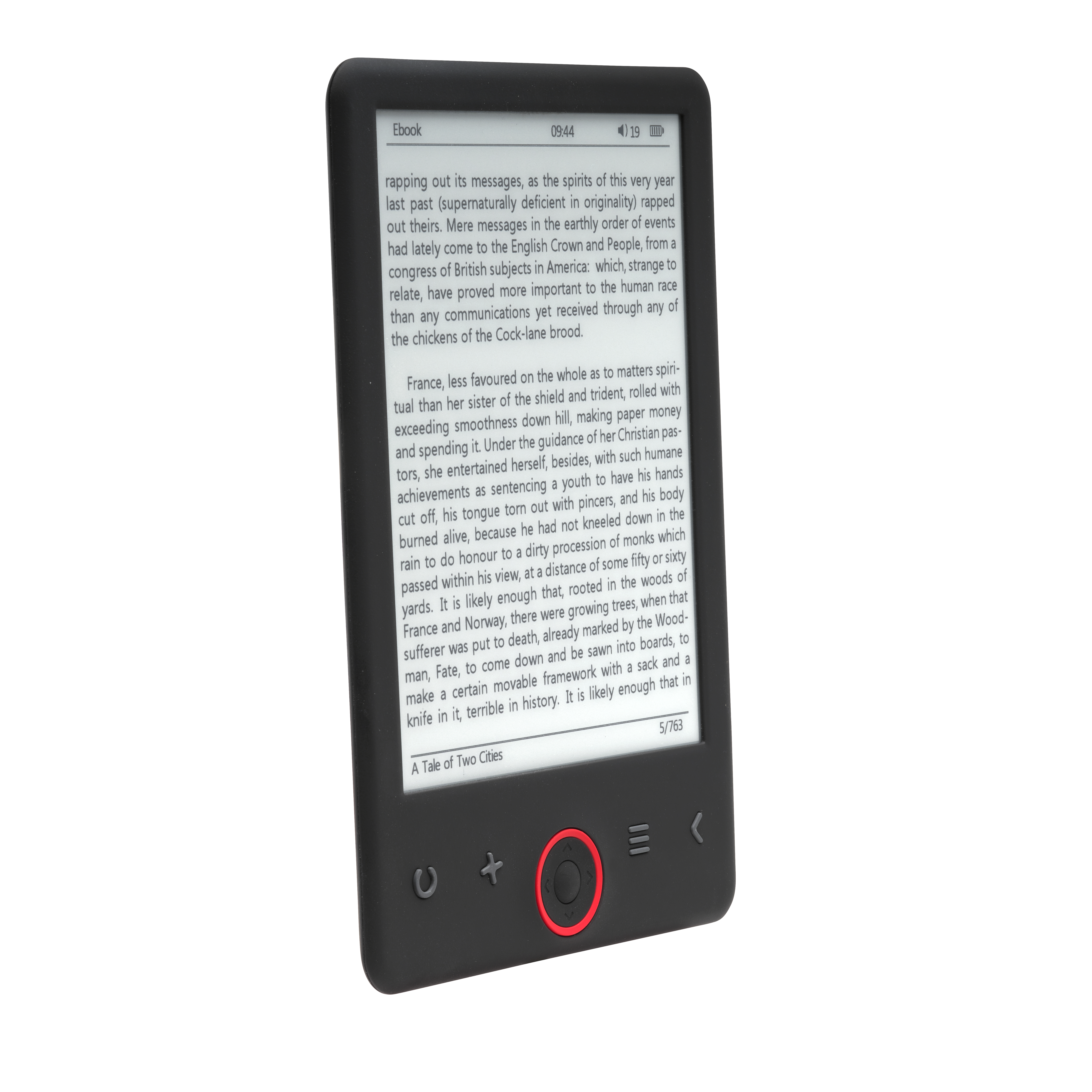 Denver EBO-635L e-book reader 4 GB Zwart