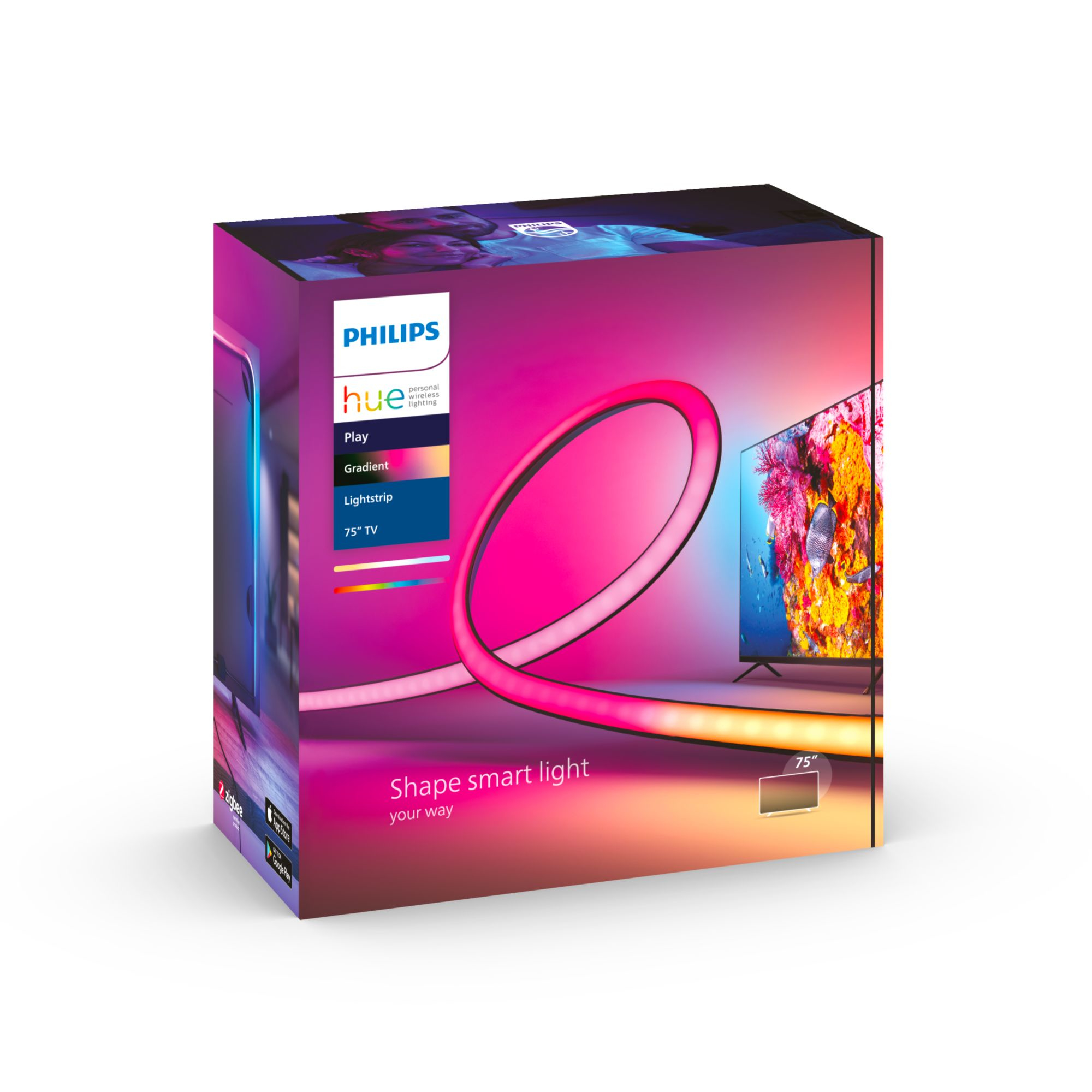 Lightstrip PHILIPS HUE Gradient TV 75"