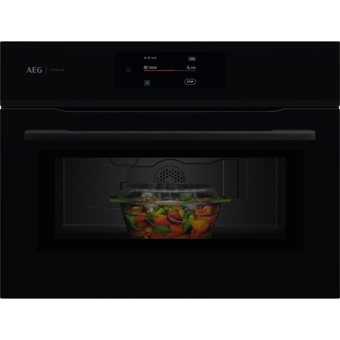 Combi Microgolfoven BI AEG CM7310B / 45cm / Wifi / Zwart