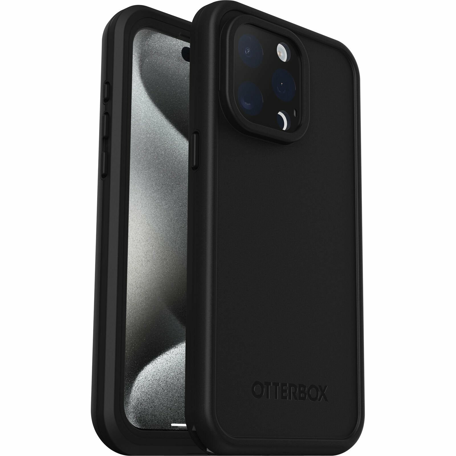 Cover Tel Otterbox Fre Magsafe iPhone 15 Pro Max Black
