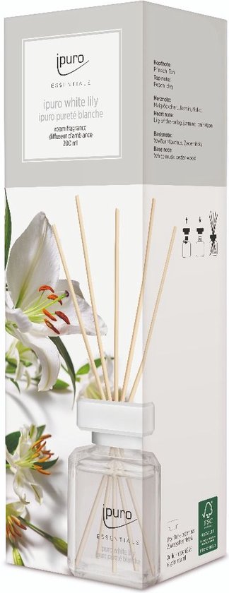 Diffuser IPURO 26IFC1006 EssentialWhite Lily / 50ml