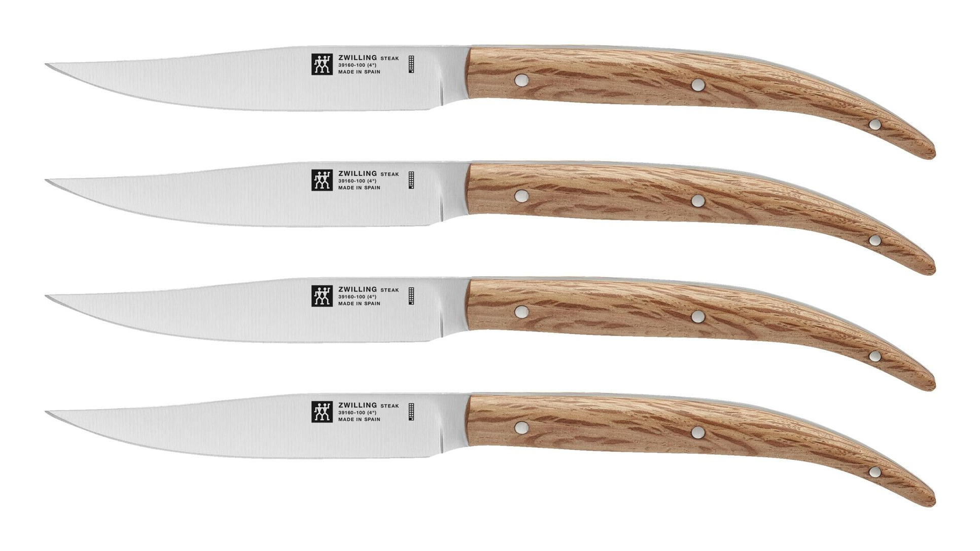 Steakmessenset ZWILLING 39160-000-0 Steeneik / 4-delig