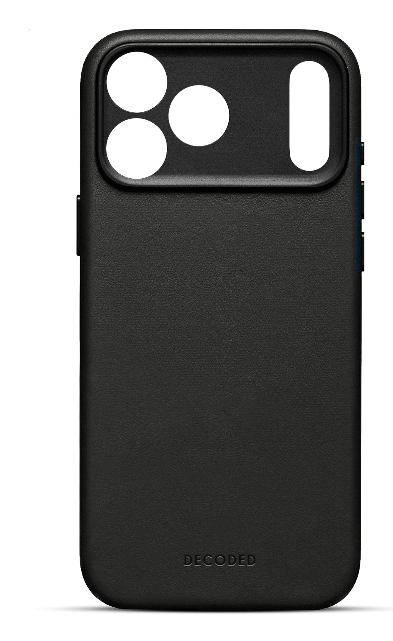 Decoded Leather Backcover Apple iPhone 17 Pro Black