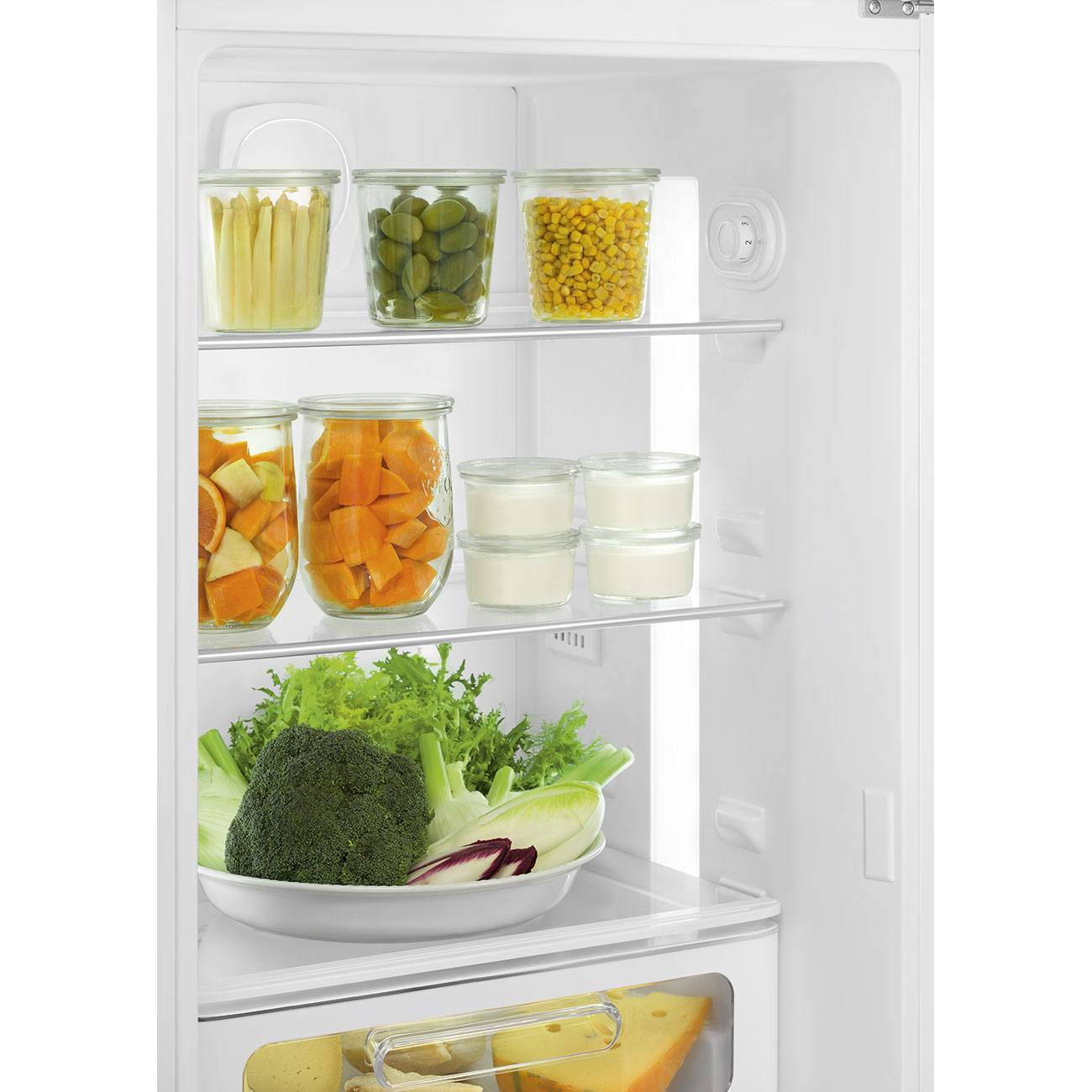 Smeg FAB30LCR5 réfrigérateur-congélateur Pose libre 294 L D Crème