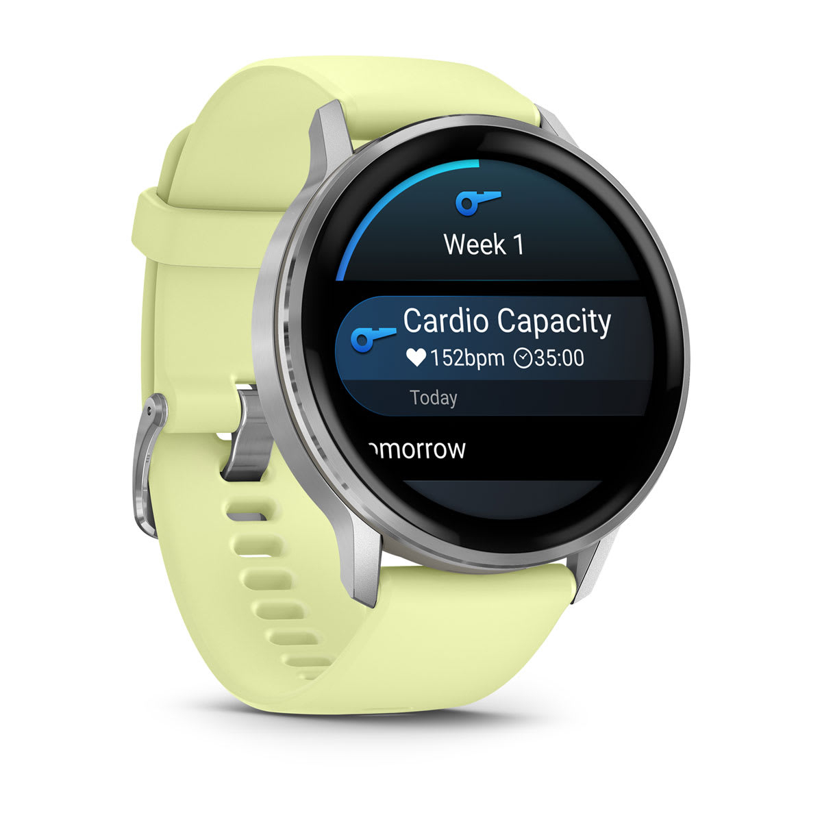 Smartwatch GARMIN VENU 4 45MM SILVER + CITRON