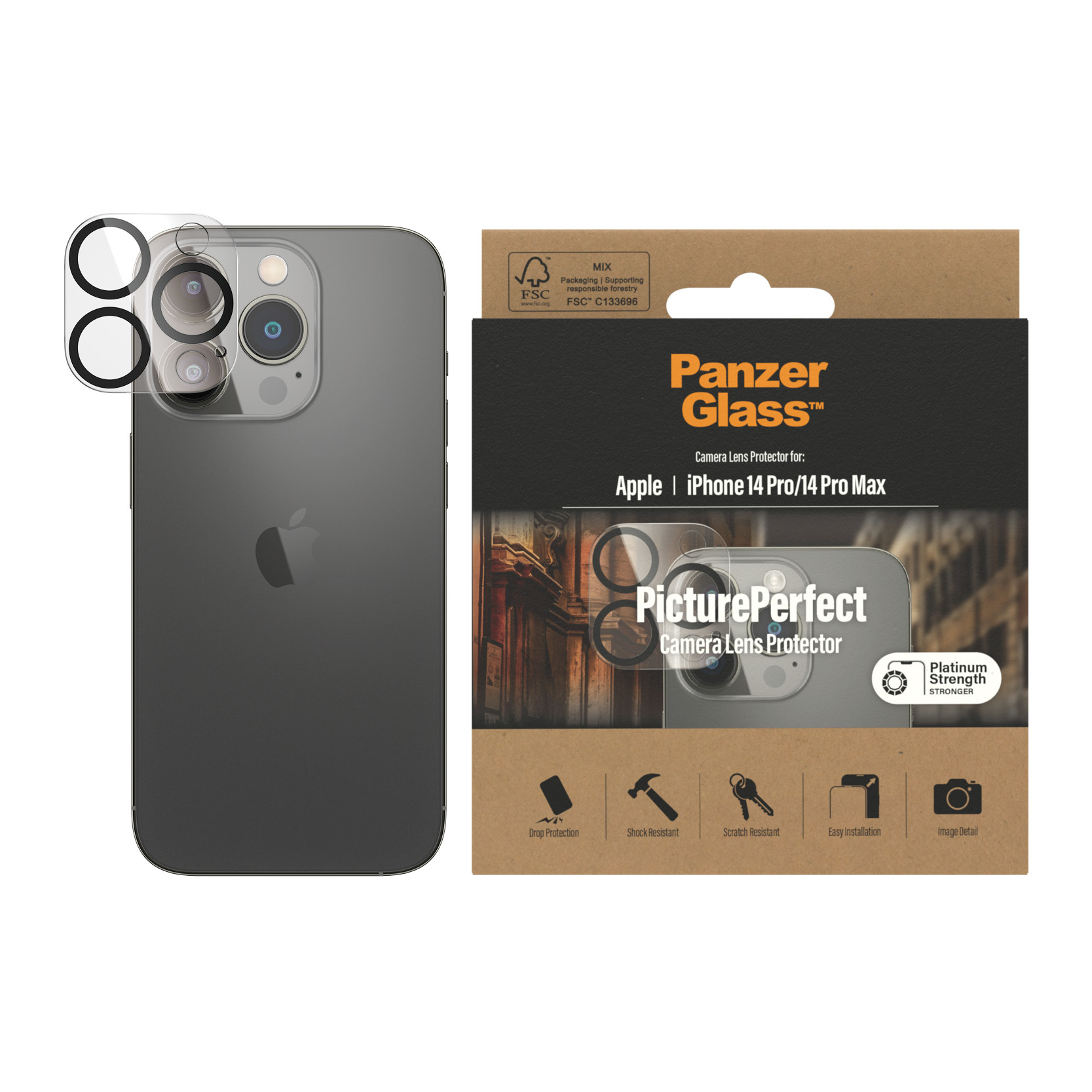 PANZERGLASS CAM PROTECT IPHONE 14 PRO