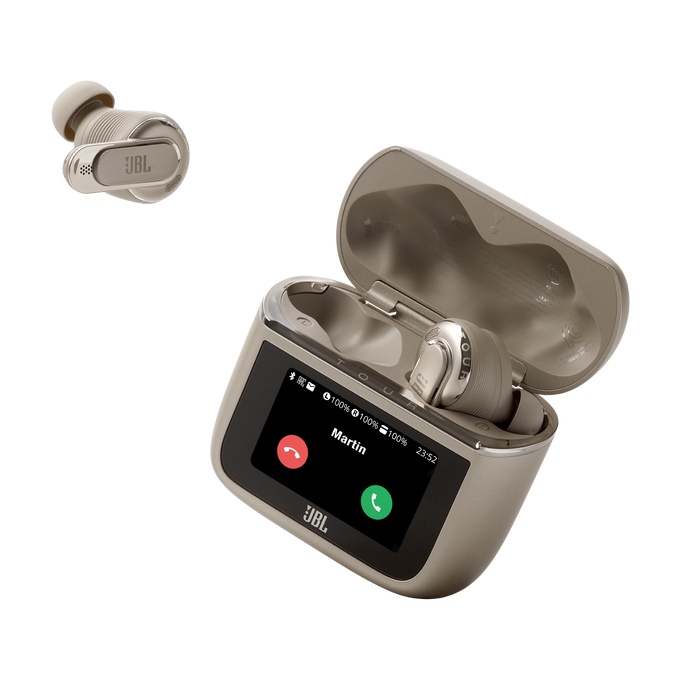 Oordopjes JBL Tour Pro 3 latte