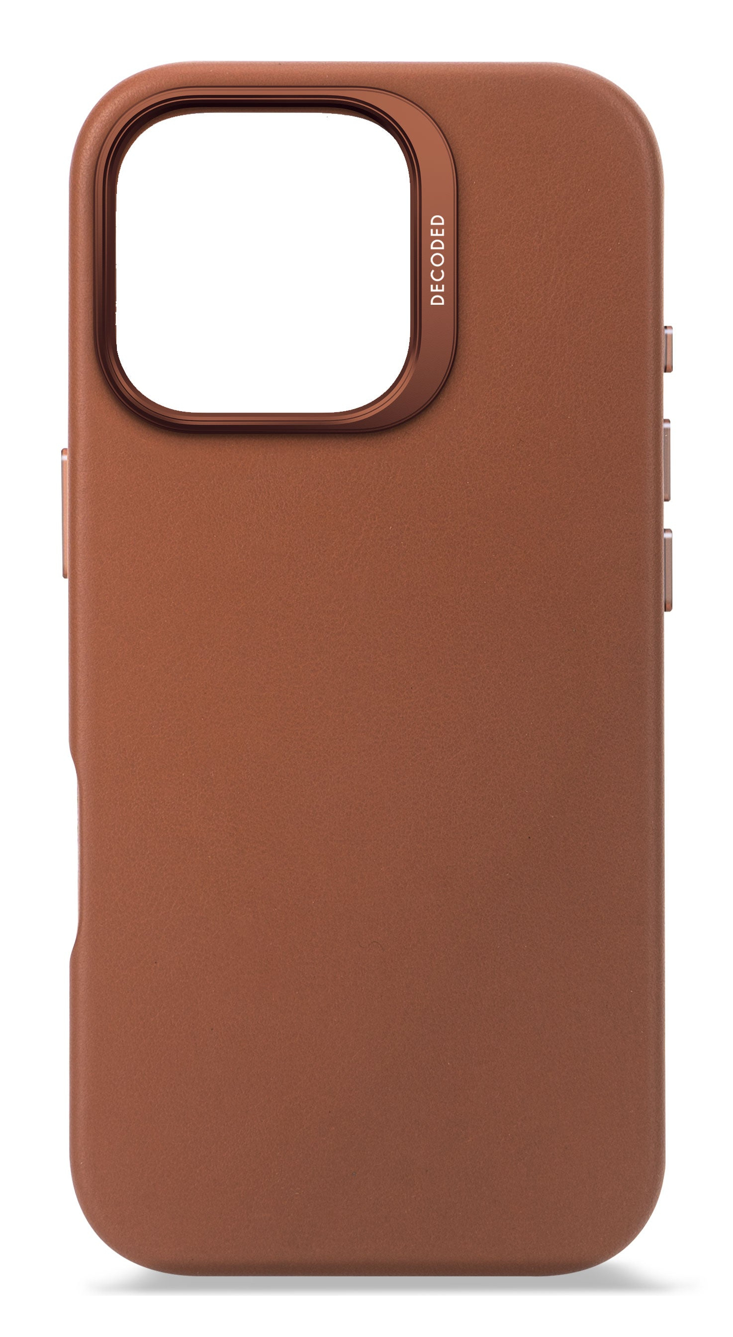 Decoded Leather Backcover Apple iPhone 16 Pro Tan