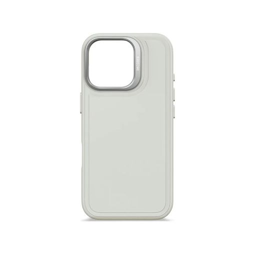 Decoded Silicone Stacks Backcover Apple iPhone 16 Pro Stone Grey