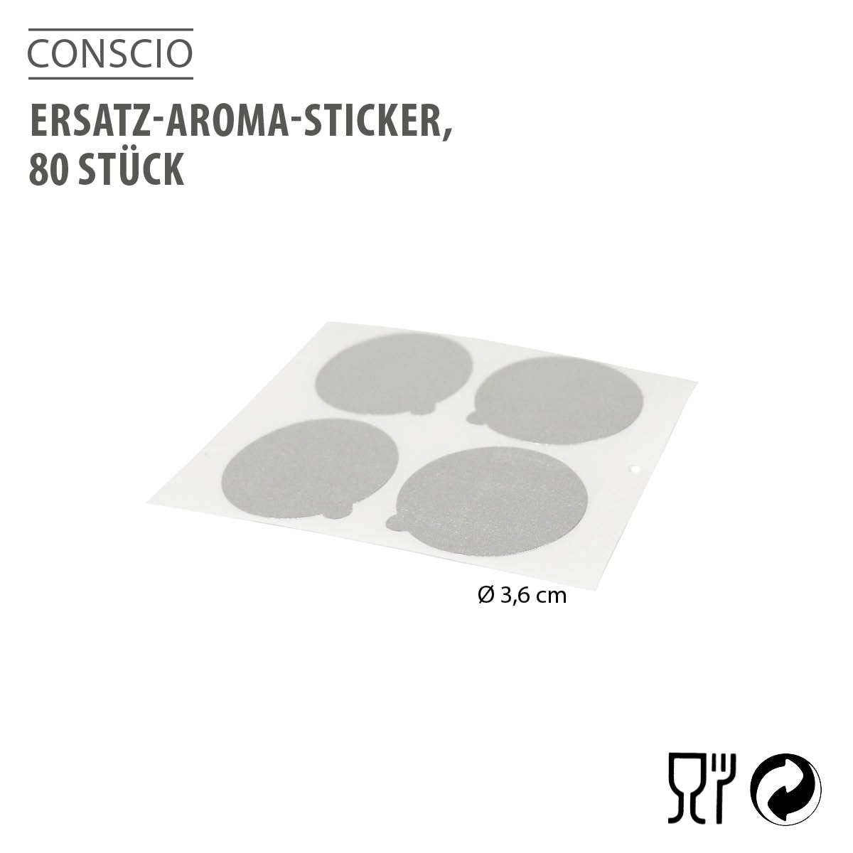 Aromasticker GEFU 60.GF12722 Conscio / 80pcs