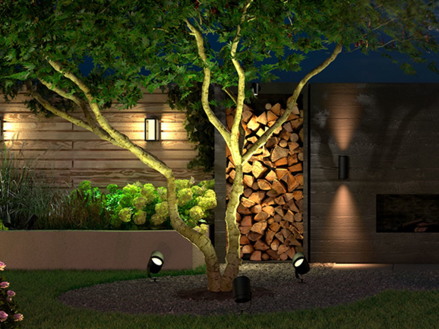 Outdoor PHILIPS HUE Lily XL Spot Zwart (Uitbreiding)