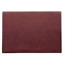 Placemat ASA 78301076 Vegan Leather / 46x33cm / Rosewood 