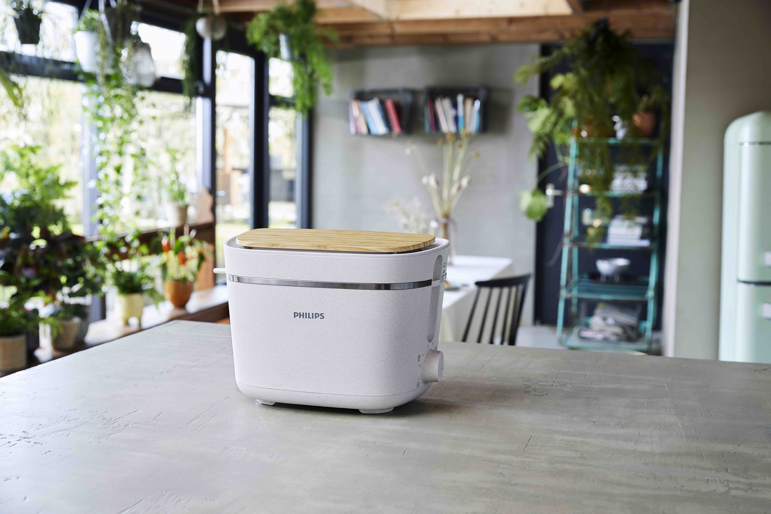 Broodrooster PHILIPS HD2640/10 Eco Series Mat Wit