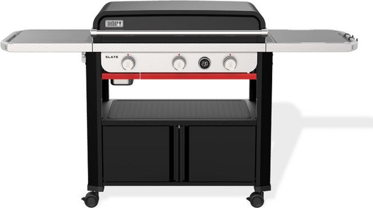 Plancha WEBER 1500239 / 76cm / zwart / met stand