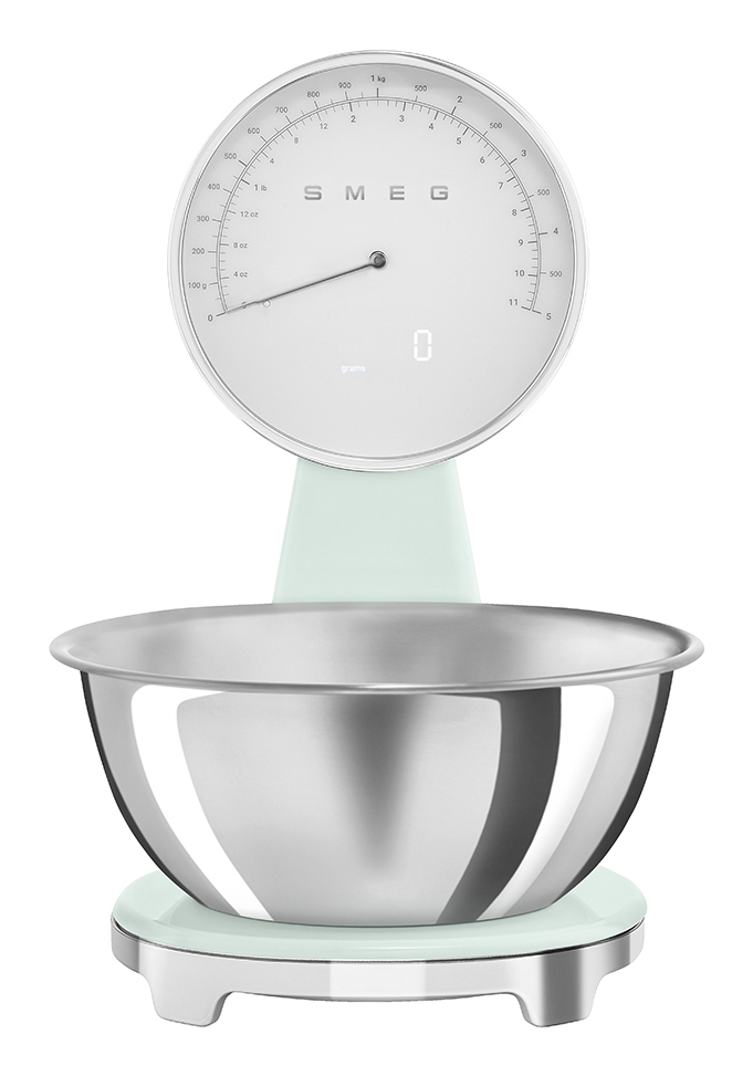 Keukenweegschaal SMEG KSF01PGWW  / pastelgroen