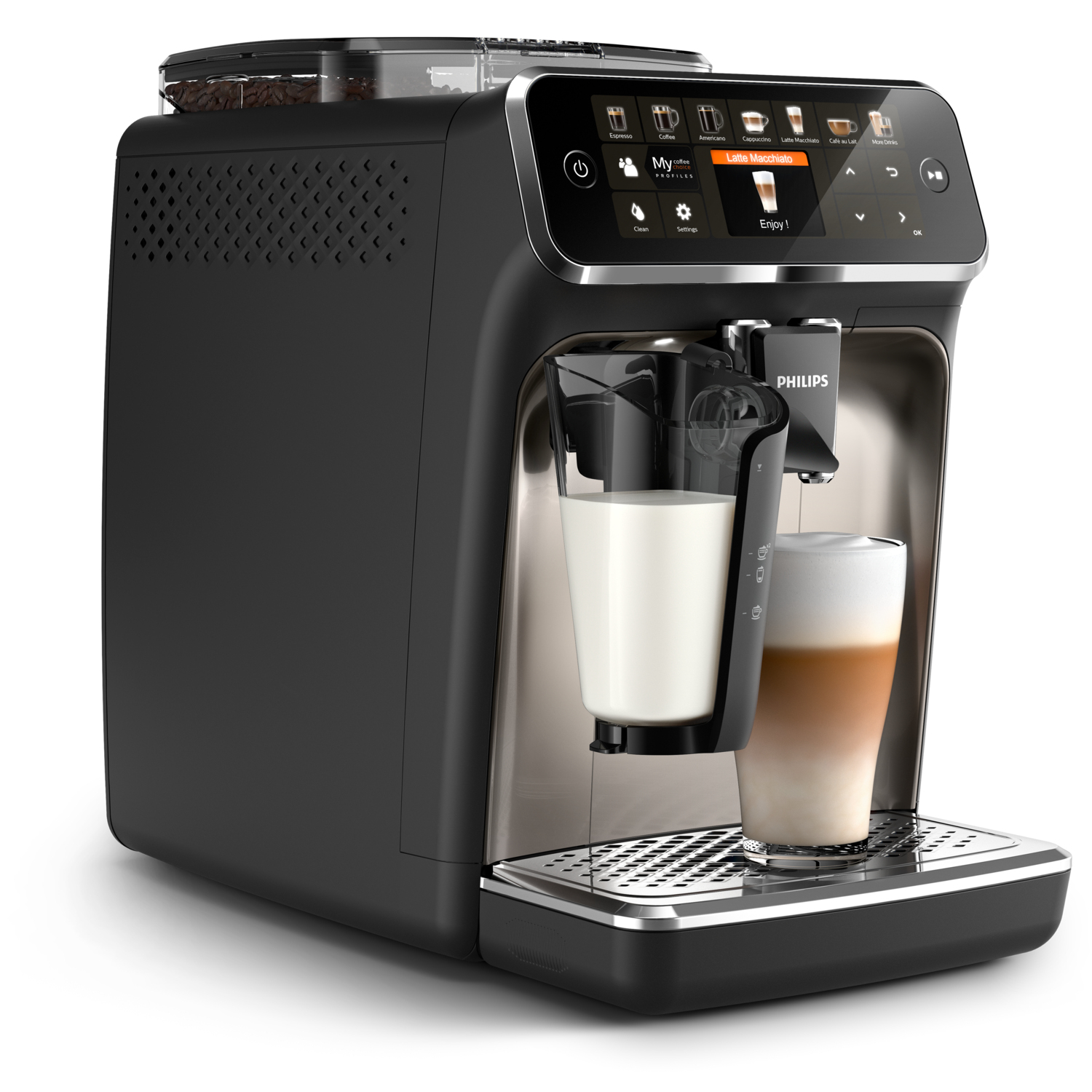 Espressomachine PHILIPS EP5447/90 LatteGo Series 5400