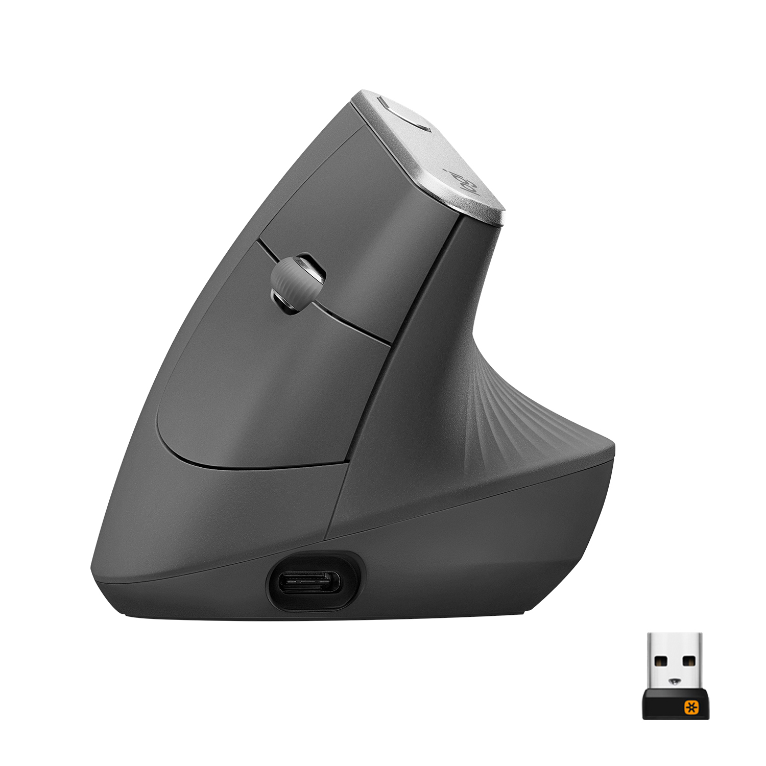 Draadloze Muis Logitech 910-005448MX Vertical Ergonomic GRA