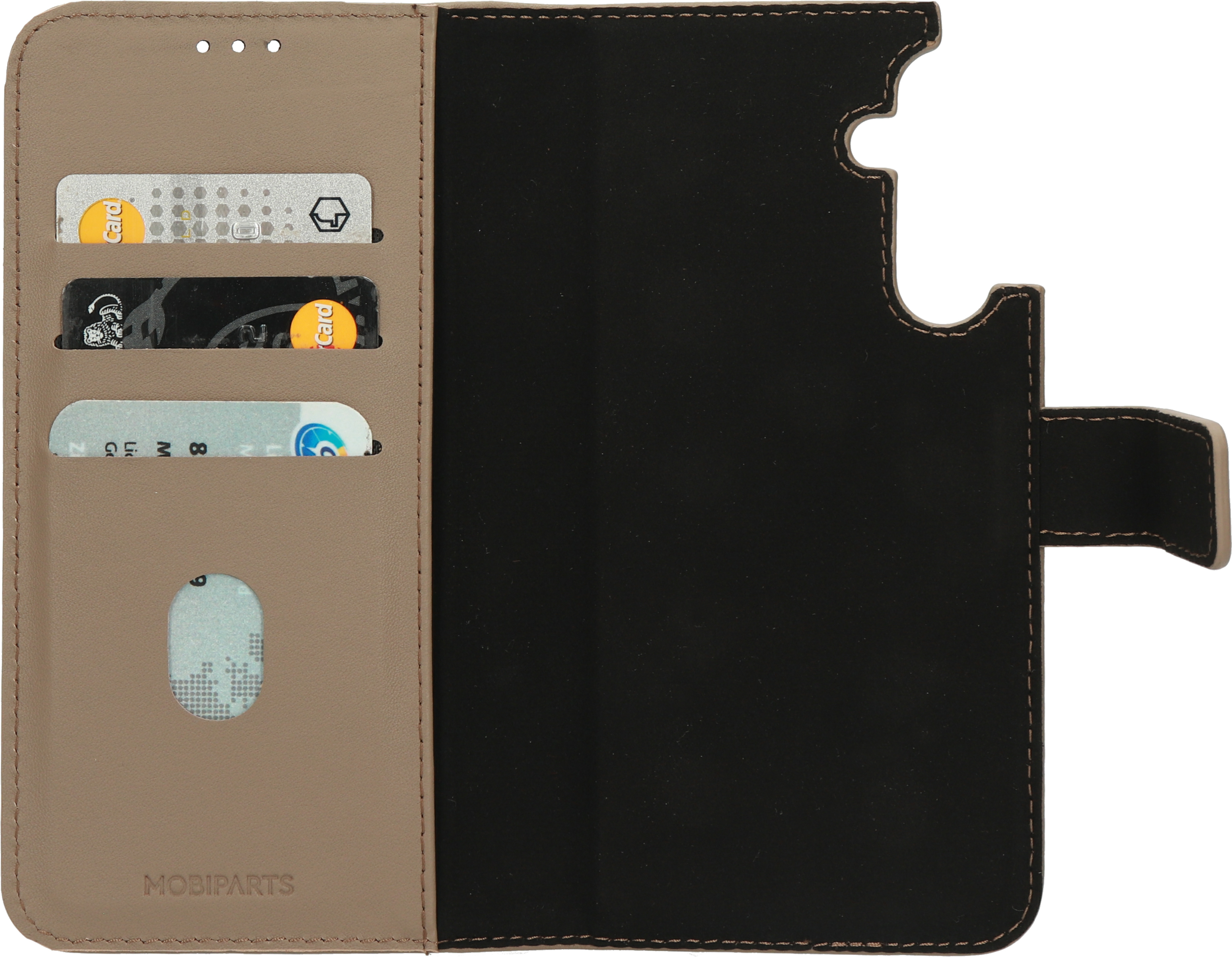 Mobiparts Leather 2 in1 Wallet Case Samsung Galaxy A54 Taupe