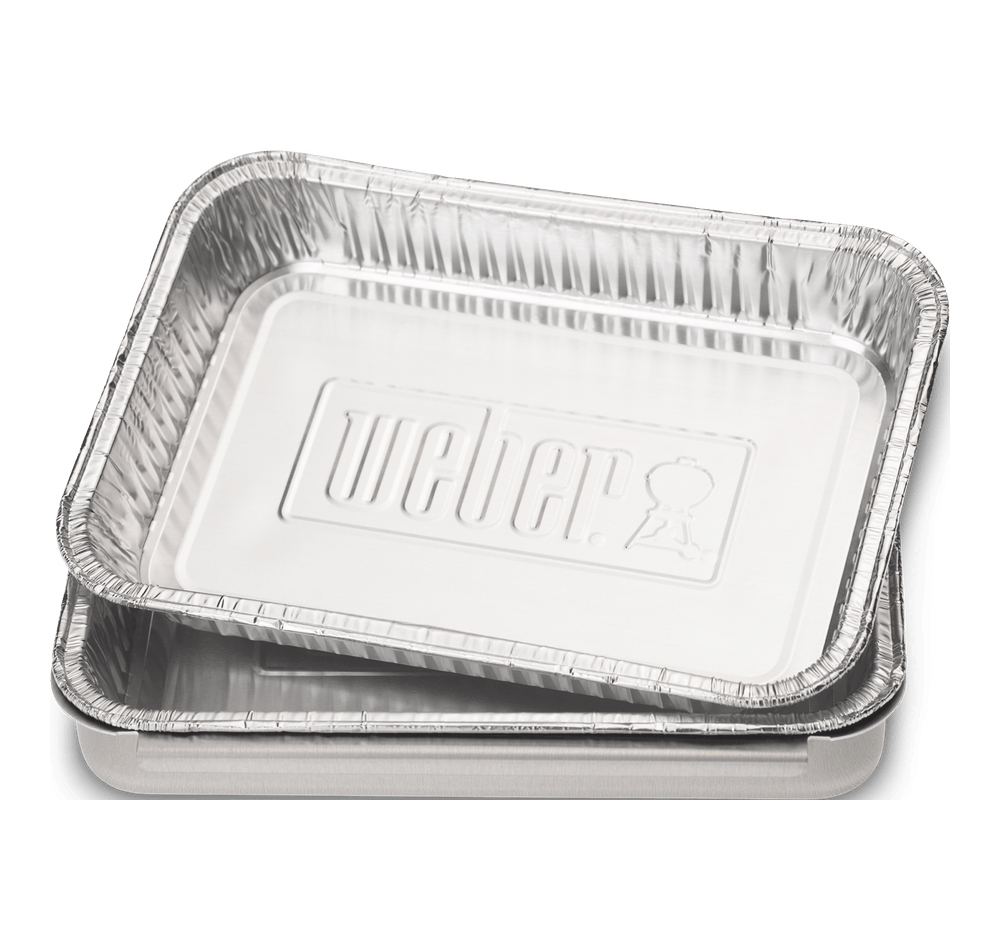 Lekbakjes WEBER 6415 Aluminium Klein (10stuks)