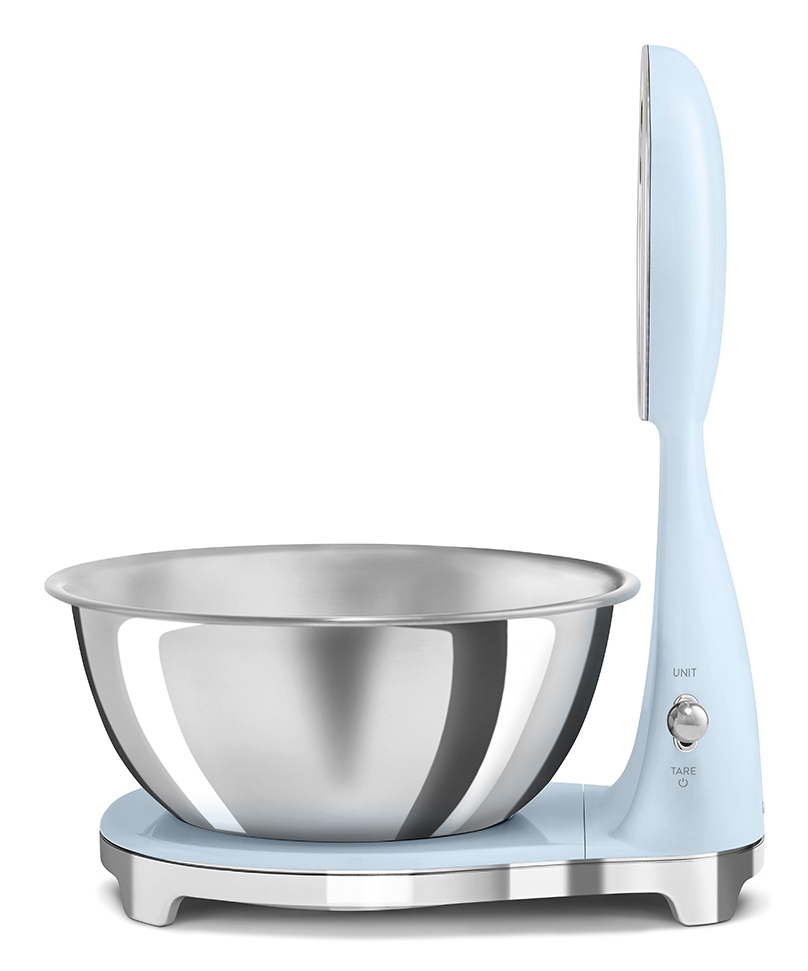 Keukenweegschaal SMEG KSF01PBWW / pastelblauw
