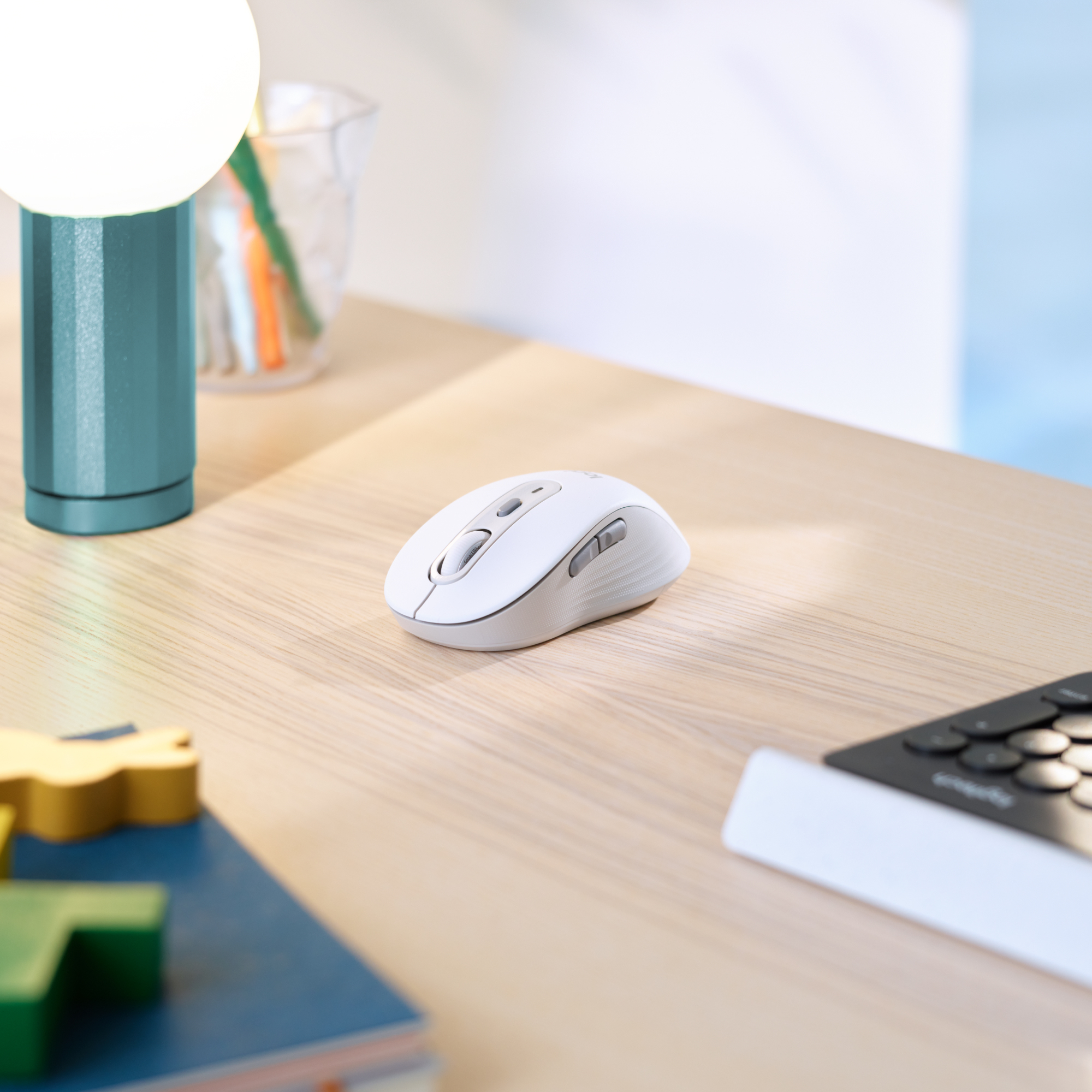 Draadloze Muis Logitech M650 Medium R Signature White