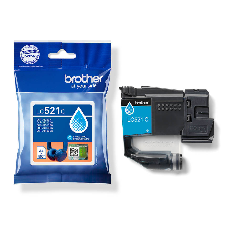 Brother Inktpatroon LC521C