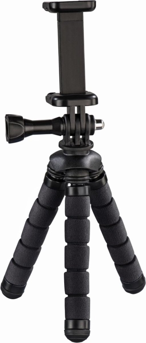 Hama Ministatief "Flex" voor smartphone en GoPro, 14 cm