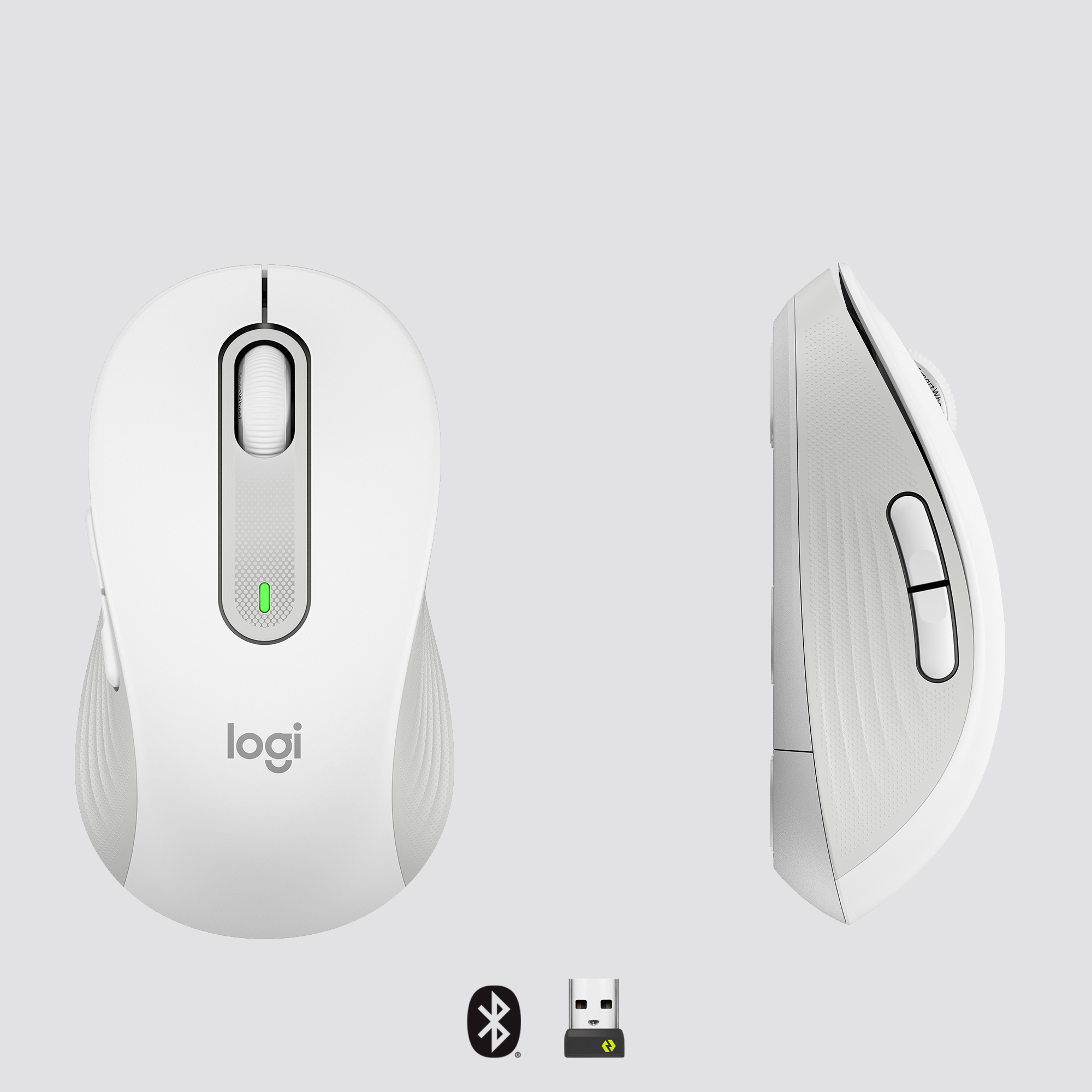 Draadloze Muis Logitech M650 Medium R Signature White