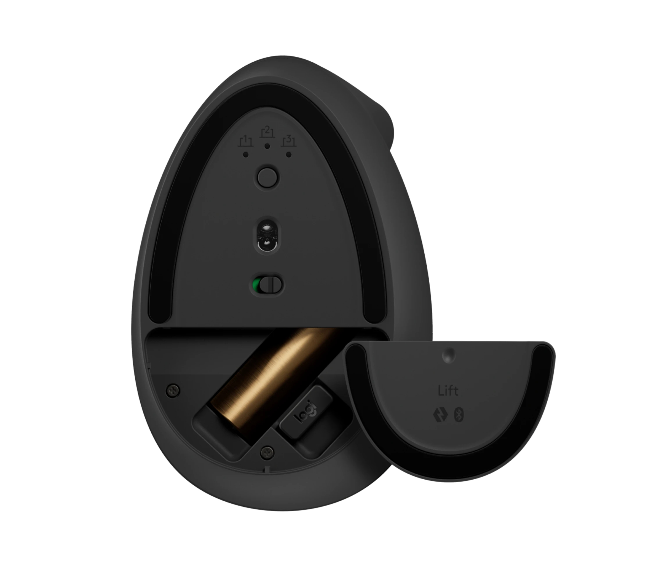 Draadloze Muis Logitech Lift R Ergo Graphite