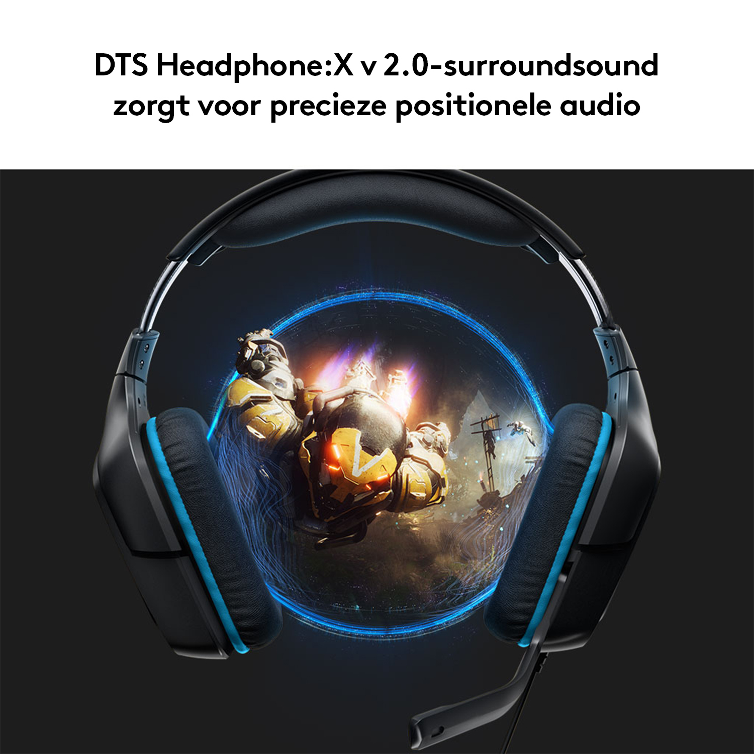 LOGITECH G432 GAMING HEADSET LEATHERATTE