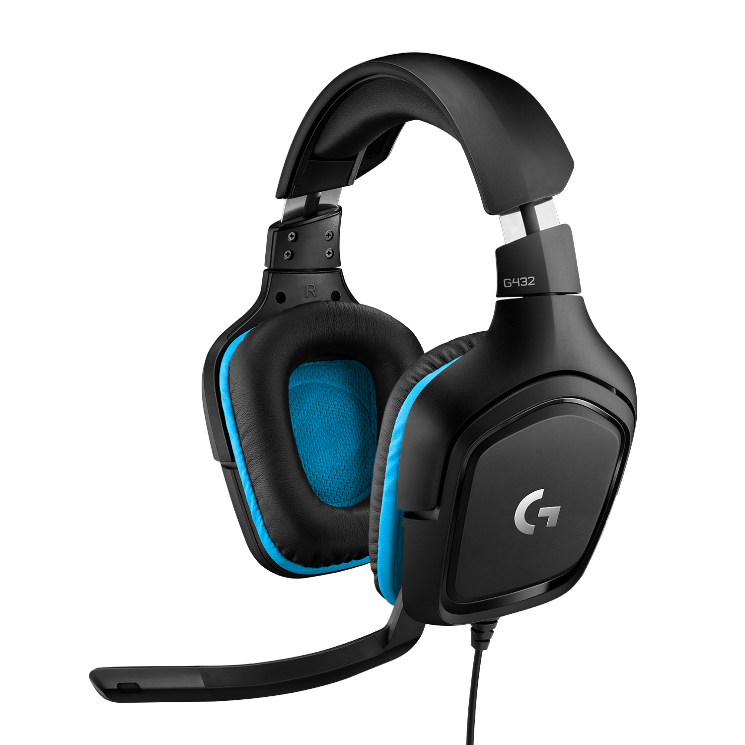 LOGITECH G432 GAMING HEADSET LEATHERATTE