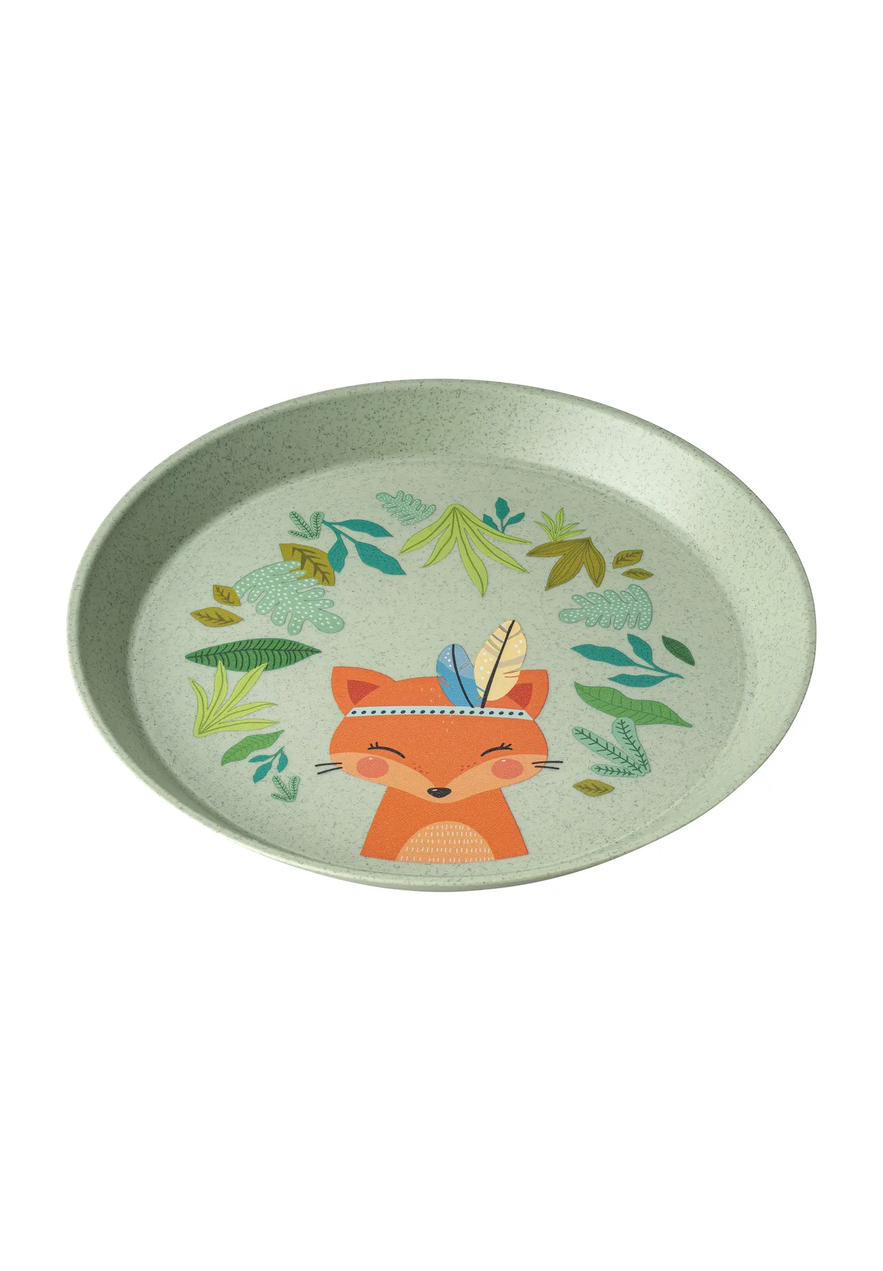 Bord KOZIOL 3204668 Connect Plate Harry 205mm Organic Green